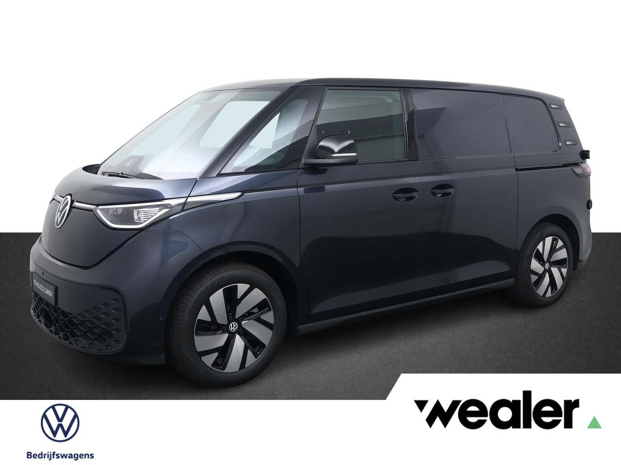 Volkswagen ID. Buzz Cargo - Bedrijfswagens Bulli Edition Elektromotor 210 kW (286 pk) 2988 mm | Alarm klasse 3 | Clima - AutoWereld.nl