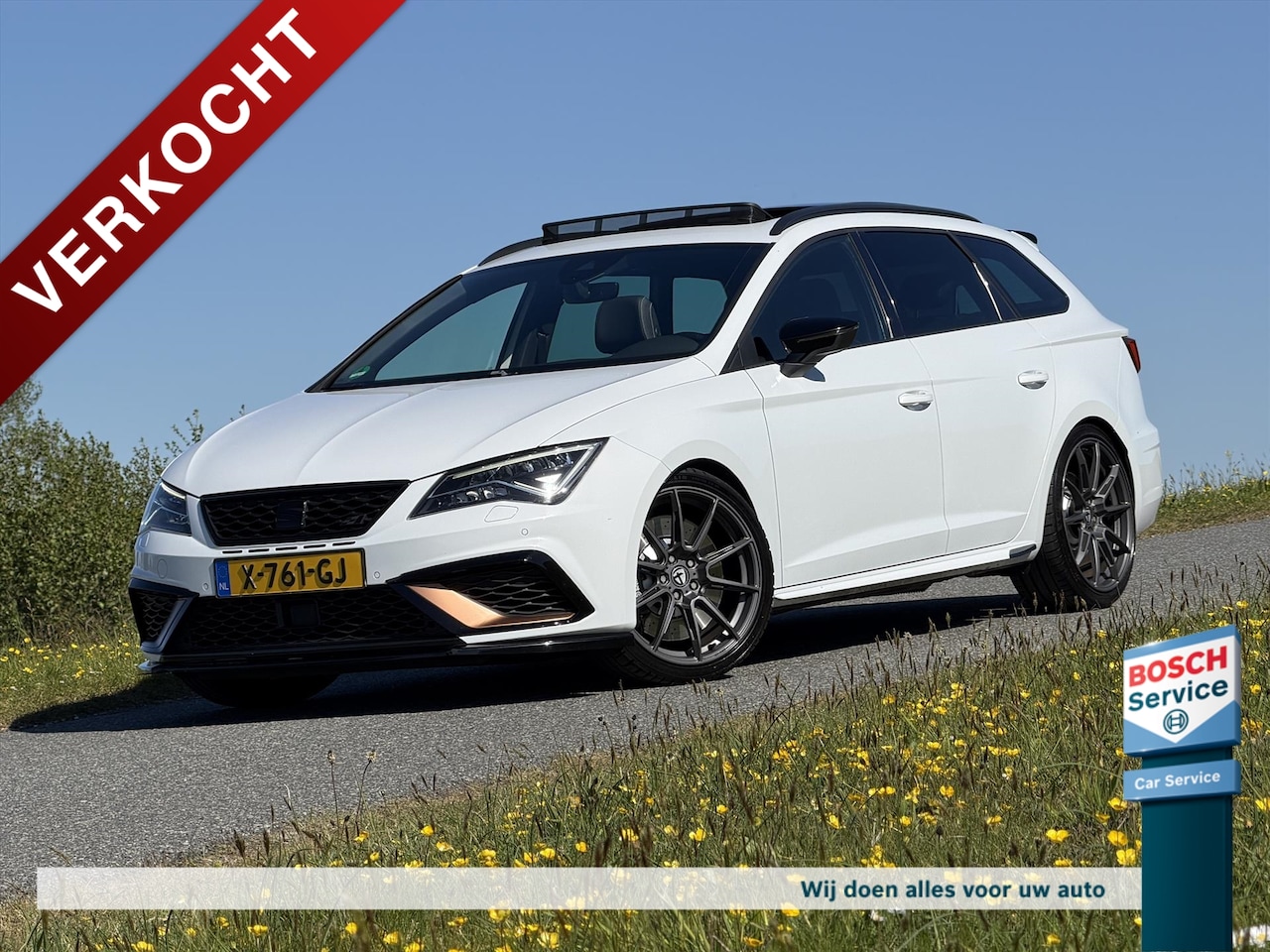 SEAT Leon ST - - 2.0 TSI CUPRA 4DRIVE 355PK Performance / Pano / KW Schroefset / R600 intake / Virtual Co - AutoWereld.nl