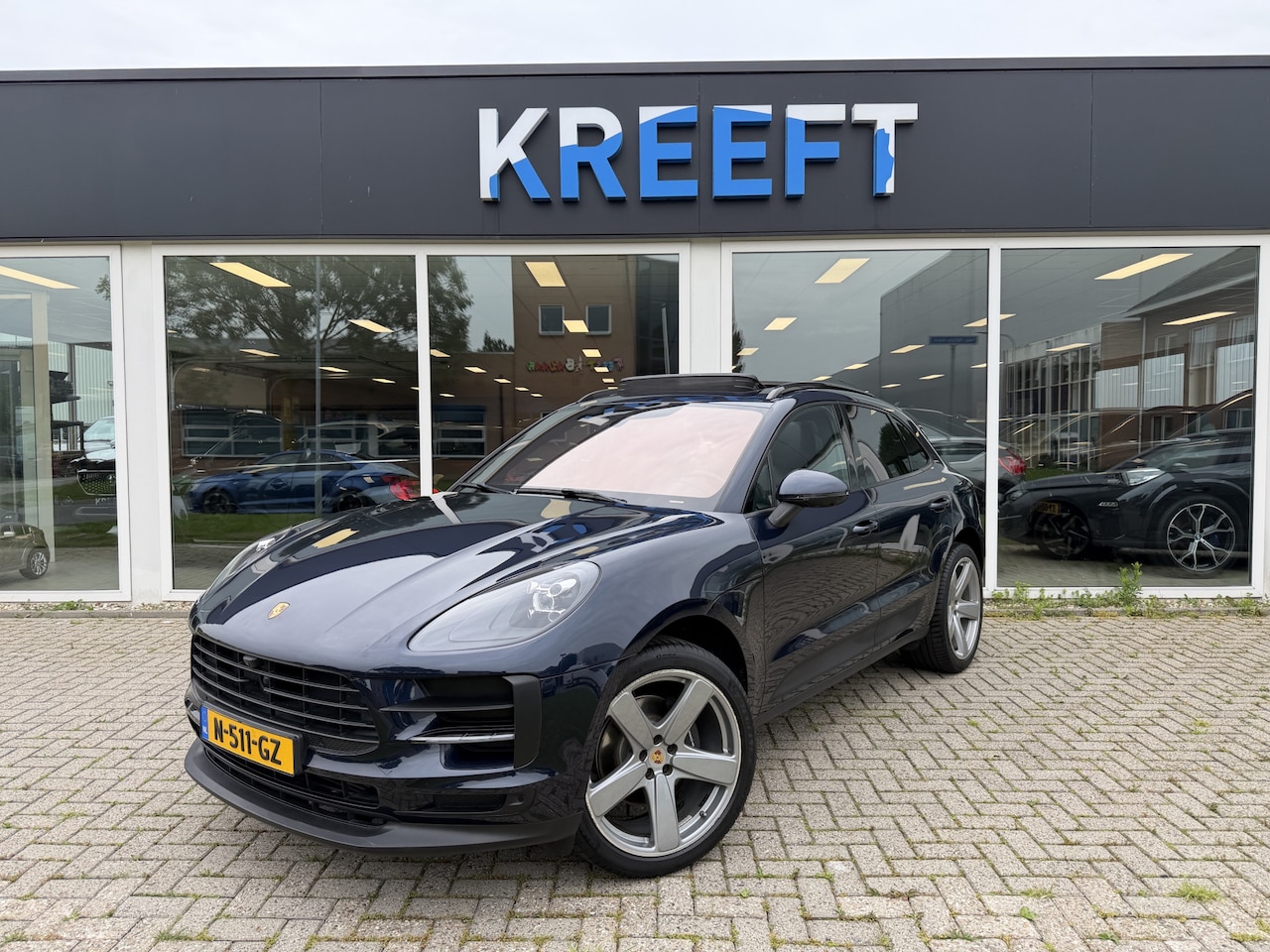 Porsche Macan - 2.0 Panorama | Sport | Midnightblue - AutoWereld.nl