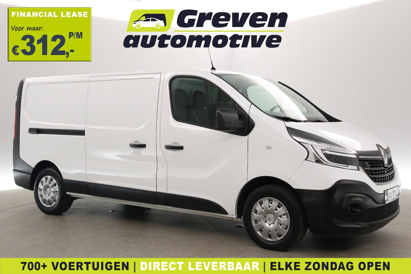 Renault Trafic - 2.0 DCI L2H1 | Automaat | Airco | Cruise | Camera | 3 Zits | 2xSchuifdeur | Navi | Trekhaa - AutoWereld.nl
