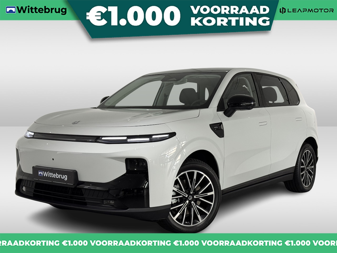 Leapmotor B10 - Design ProMax 67.1 kWh Volledig Elektrisch met Navigatie, Lederen bekleding en Climate Con - AutoWereld.nl