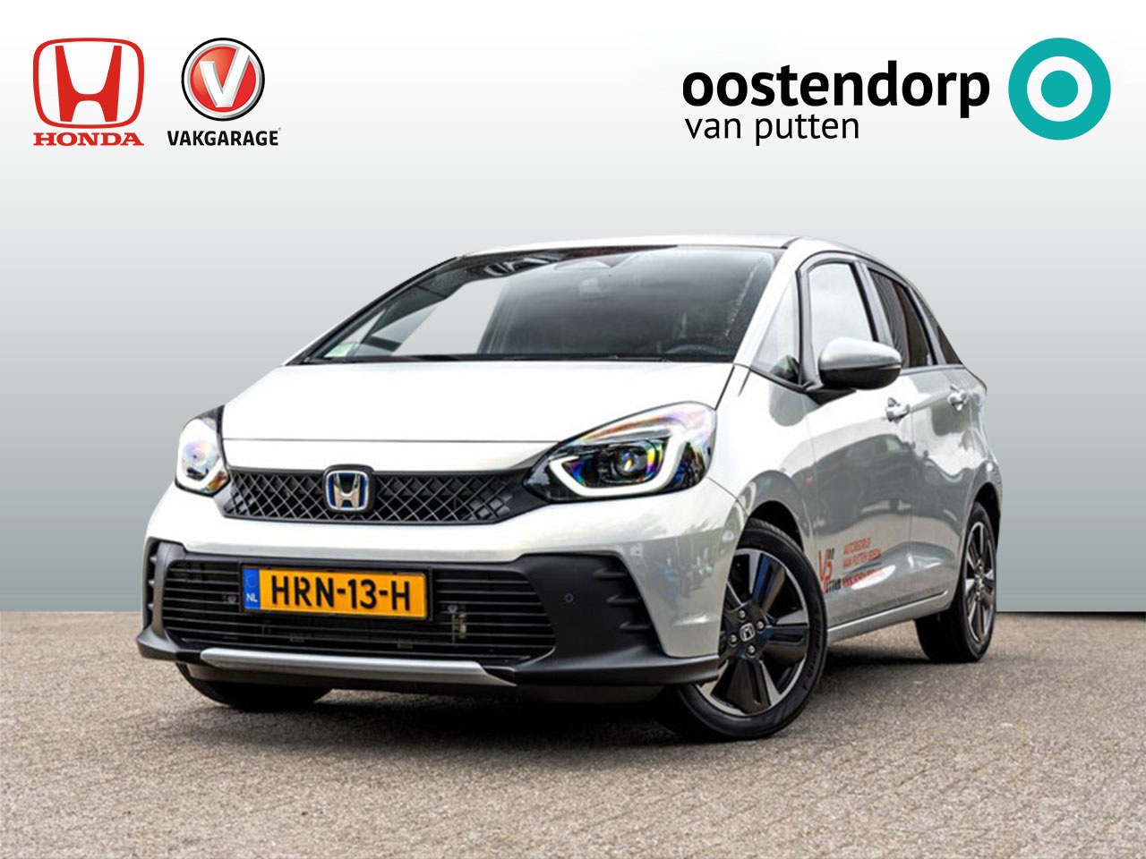 Honda Jazz - 1.5 Full Hybrid Advance | Premium Sunlight Silver | NL auto | verwarmd stuurwiel | Adaptie - AutoWereld.nl