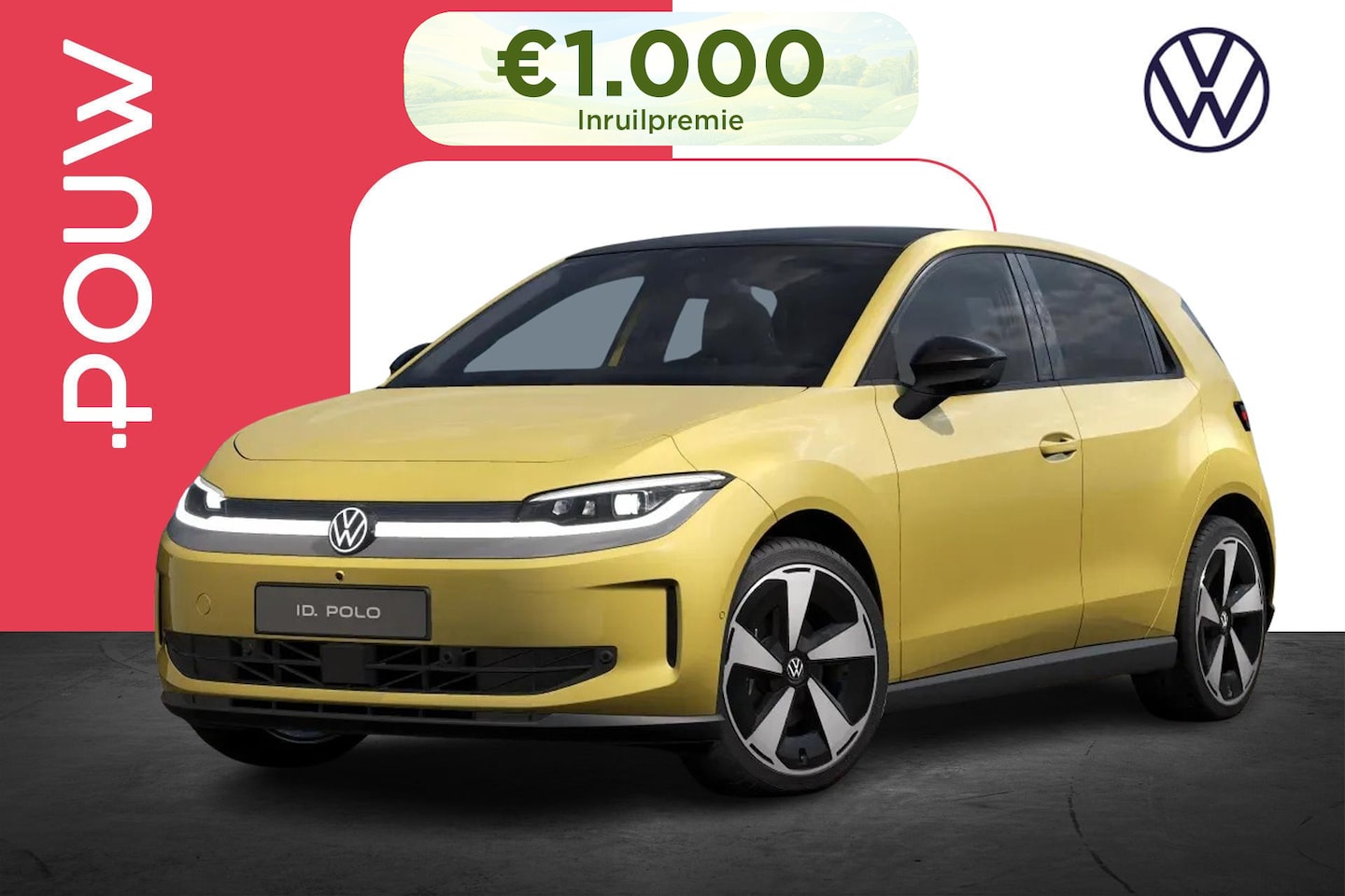 Volkswagen ID.Polo - 211pk Style First Edition 52 kWh | Panoramadak | 19" Velgen - AutoWereld.nl