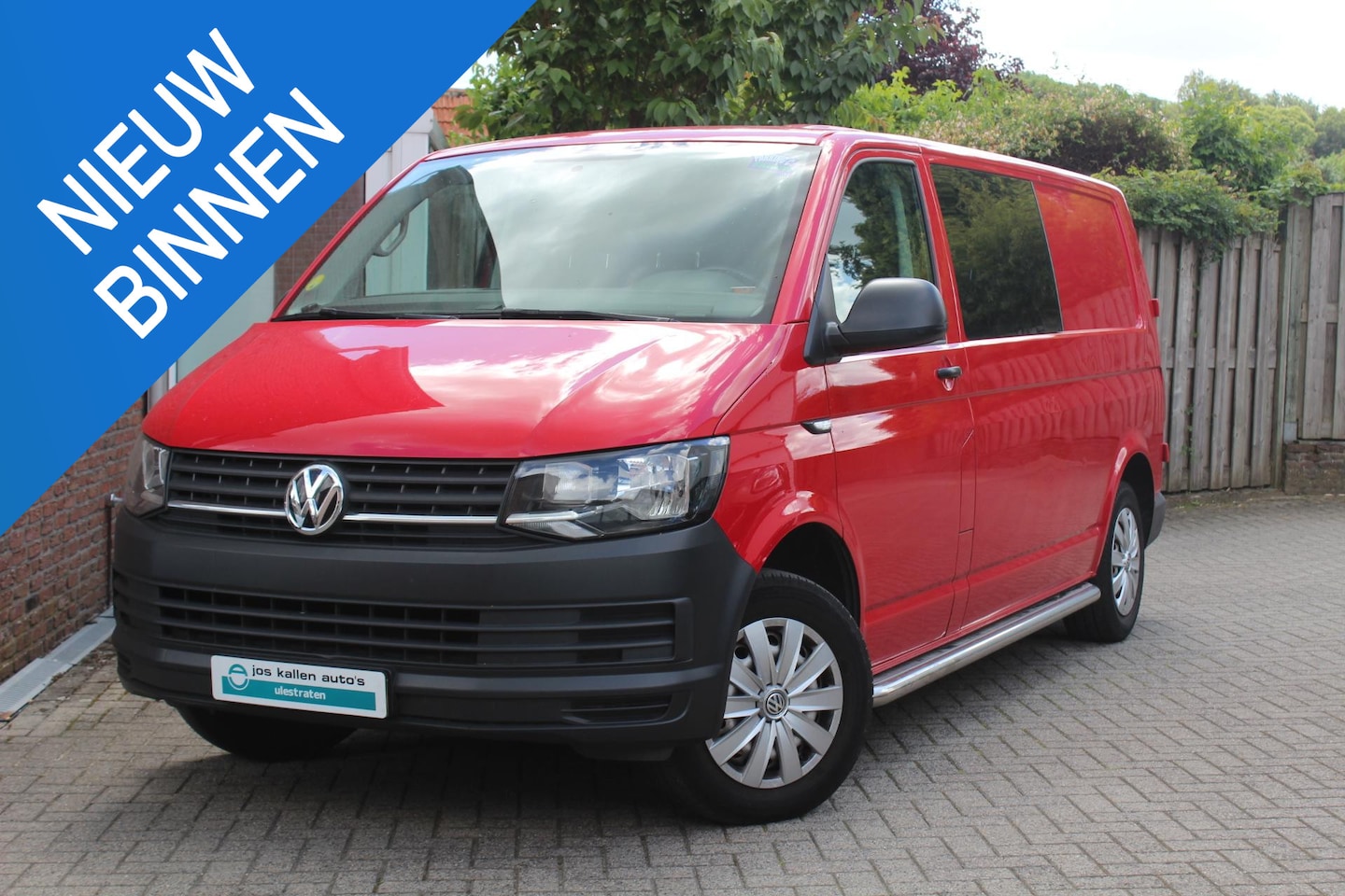Volkswagen Transporter - 2.0 TDI L2H1 DC Comfortline Plus 2.0 TDI L2H1 DC Comfortline Plus Airco, Cruise, SideBars, - AutoWereld.nl