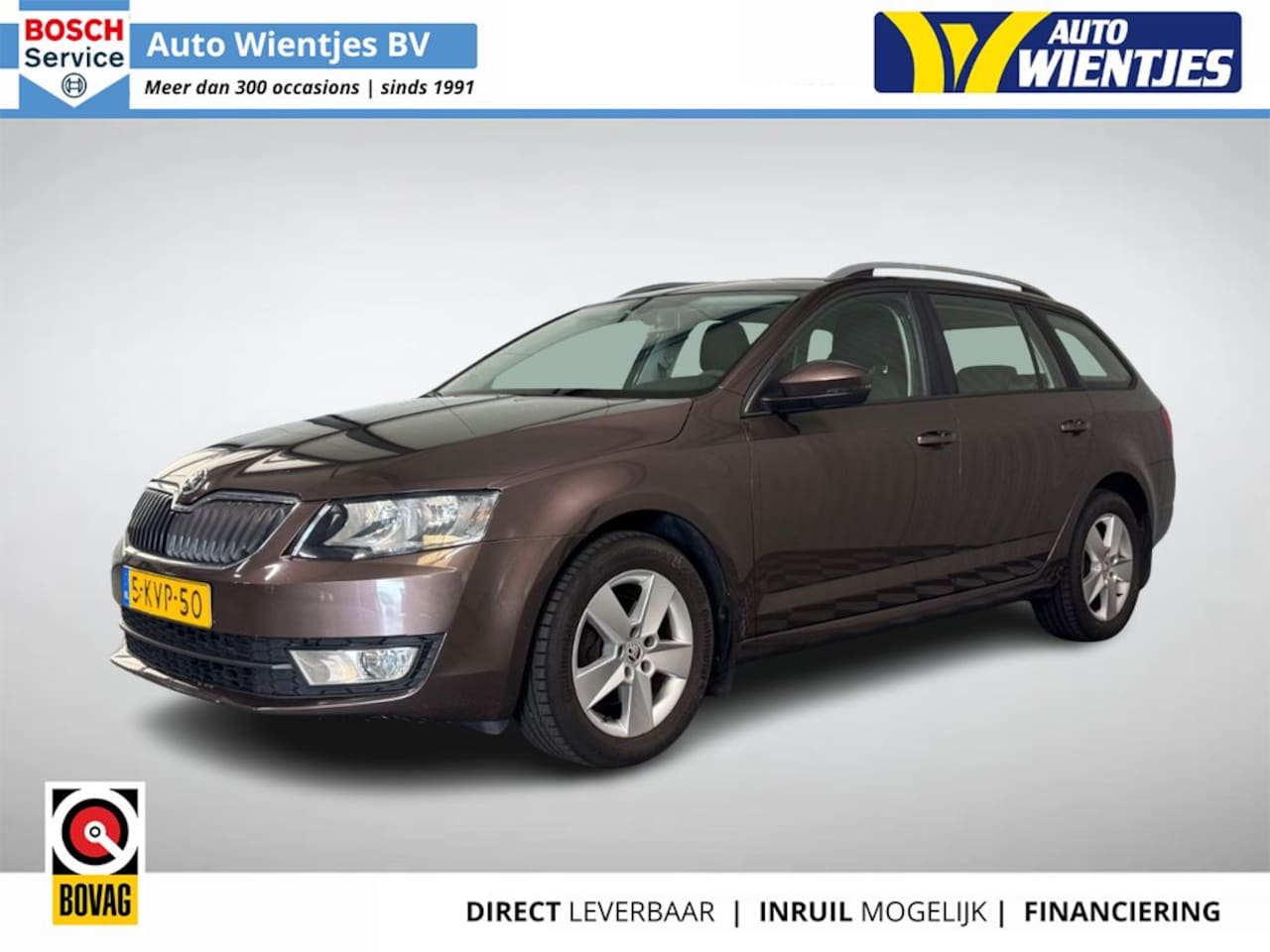 Skoda Octavia Combi - 1.6 TDI | Greentech Ambition | Airco | Cruise | Trekhaak - AutoWereld.nl