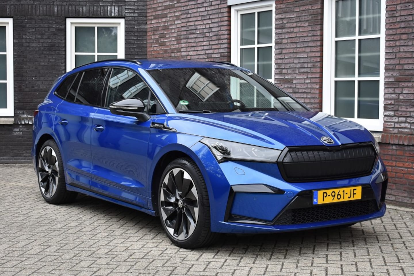 Skoda Enyaq iV - 80 Sportline SOH 93% Wij zijn op afspraak geopend! Graag bellen voor uw komst. - AutoWereld.nl