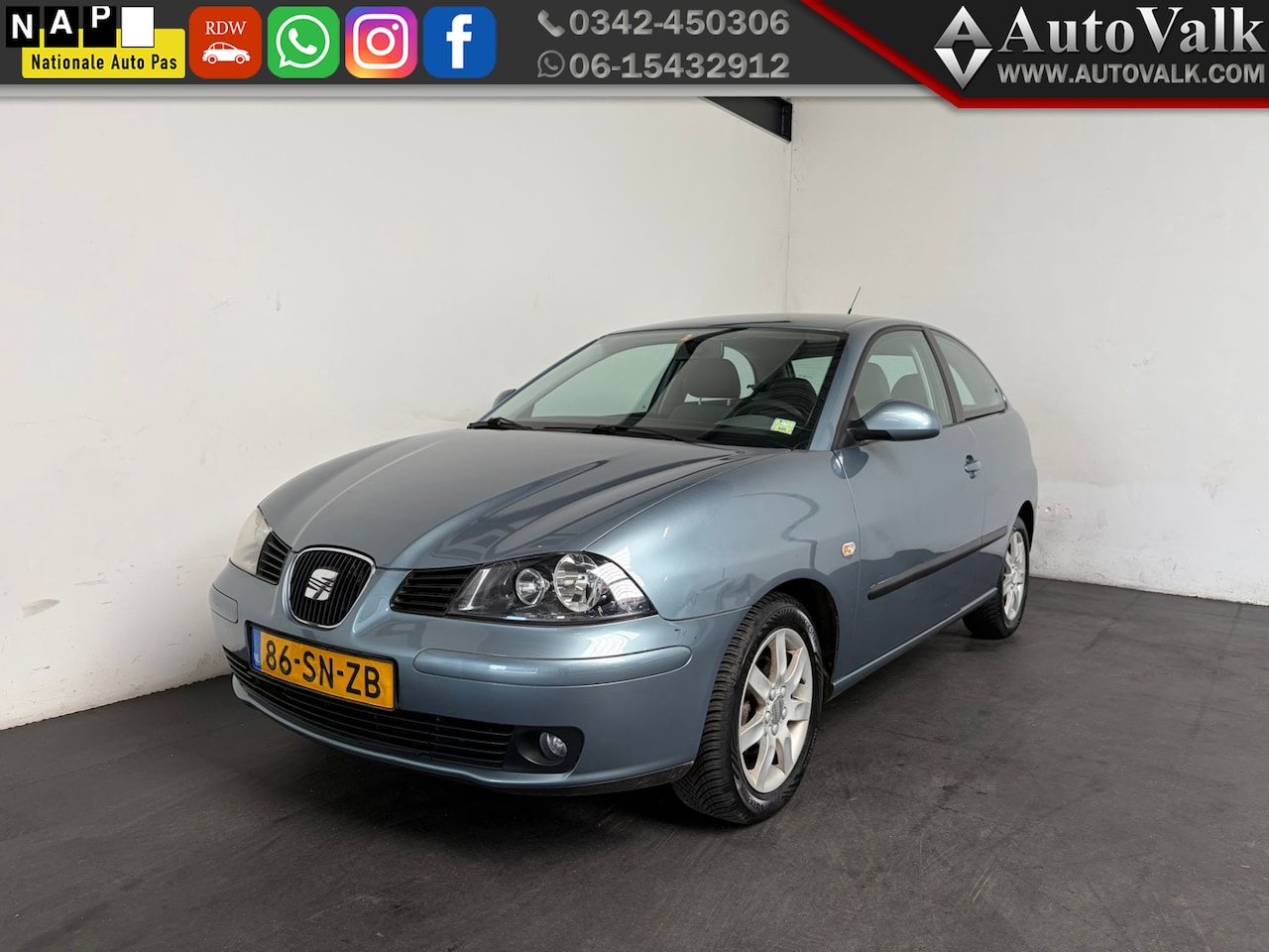 SEAT Ibiza - 1.4-16V Signo. Clima. APK 03-2027! - AutoWereld.nl
