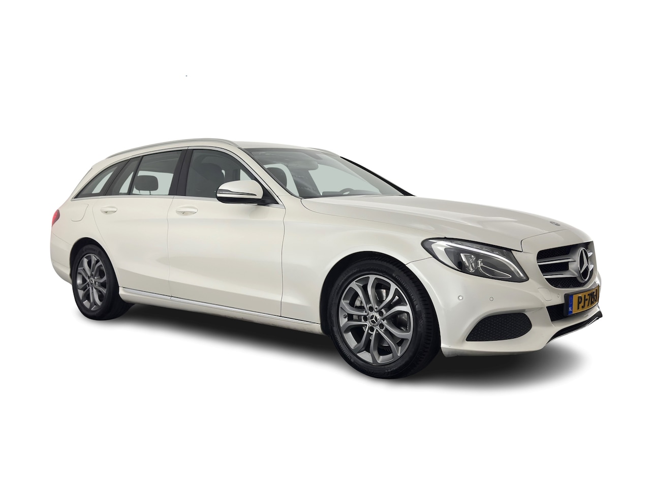 Mercedes-Benz C-klasse Estate - 200 CDI Business Solution *AUT+1/2 LEATHER+FULL-LED+NAVI+CAMERA+PRIVACYGLASS+CRUISE+17''AL - AutoWereld.nl