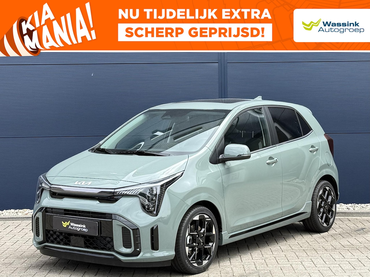 Kia Picanto - 1.0 GDi GT-Line 5p. | Stoel/Stuurverwarming | Schuif-/Kanteldak | 16" Inch GT-line Velgen - AutoWereld.nl