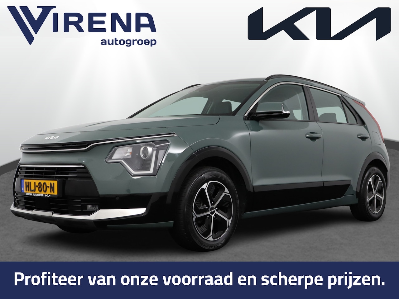 Kia Niro - 1.6 GDi Hybrid DynamicLine - Climate Control - Adaptieve Cruise Control - Lichtmetalen Vel - AutoWereld.nl