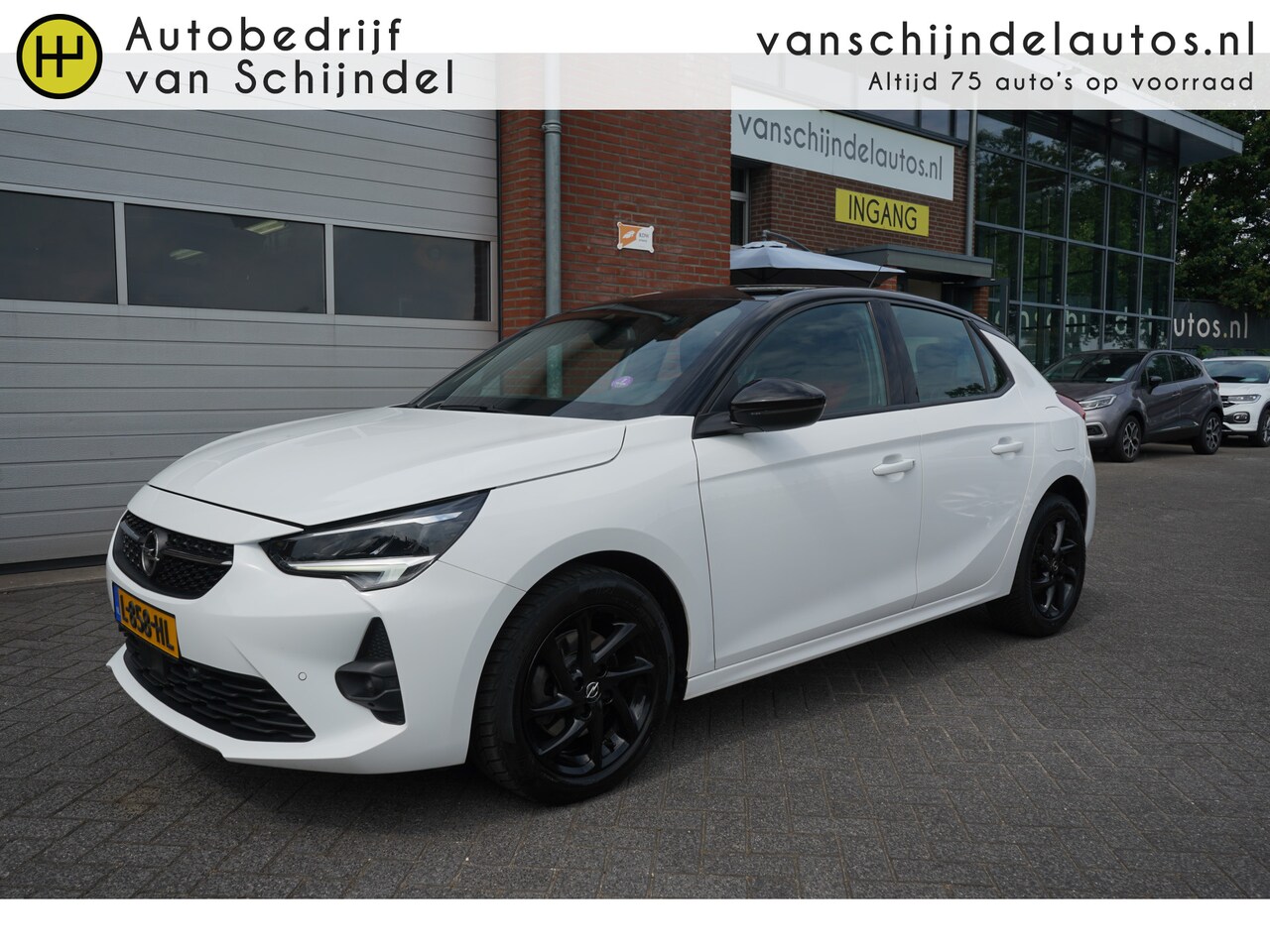 Opel Corsa - 1.2 GS LINE KEURIGE NETTE STAAT DEALER ONDERHOUDEN NL AUTO CAMERA STOEL+STUURVERWARMING AN - AutoWereld.nl