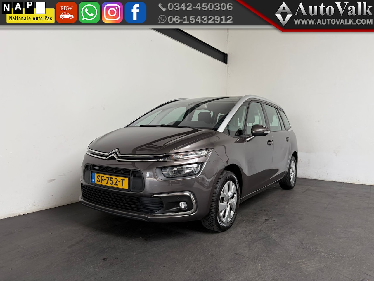 Citroën Grand C4 Picasso - 1.2 PureTech Feel. 7 Zits! - AutoWereld.nl