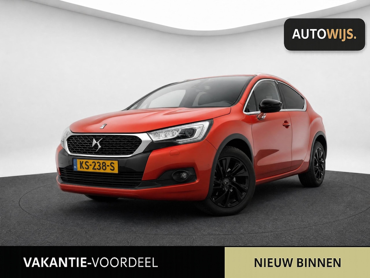 Citroën DS4 - 1.2 PureTech So Chic|LEDER|CAMERA|NL AUTO|TREKHAAK|D-RIEM VV - AutoWereld.nl