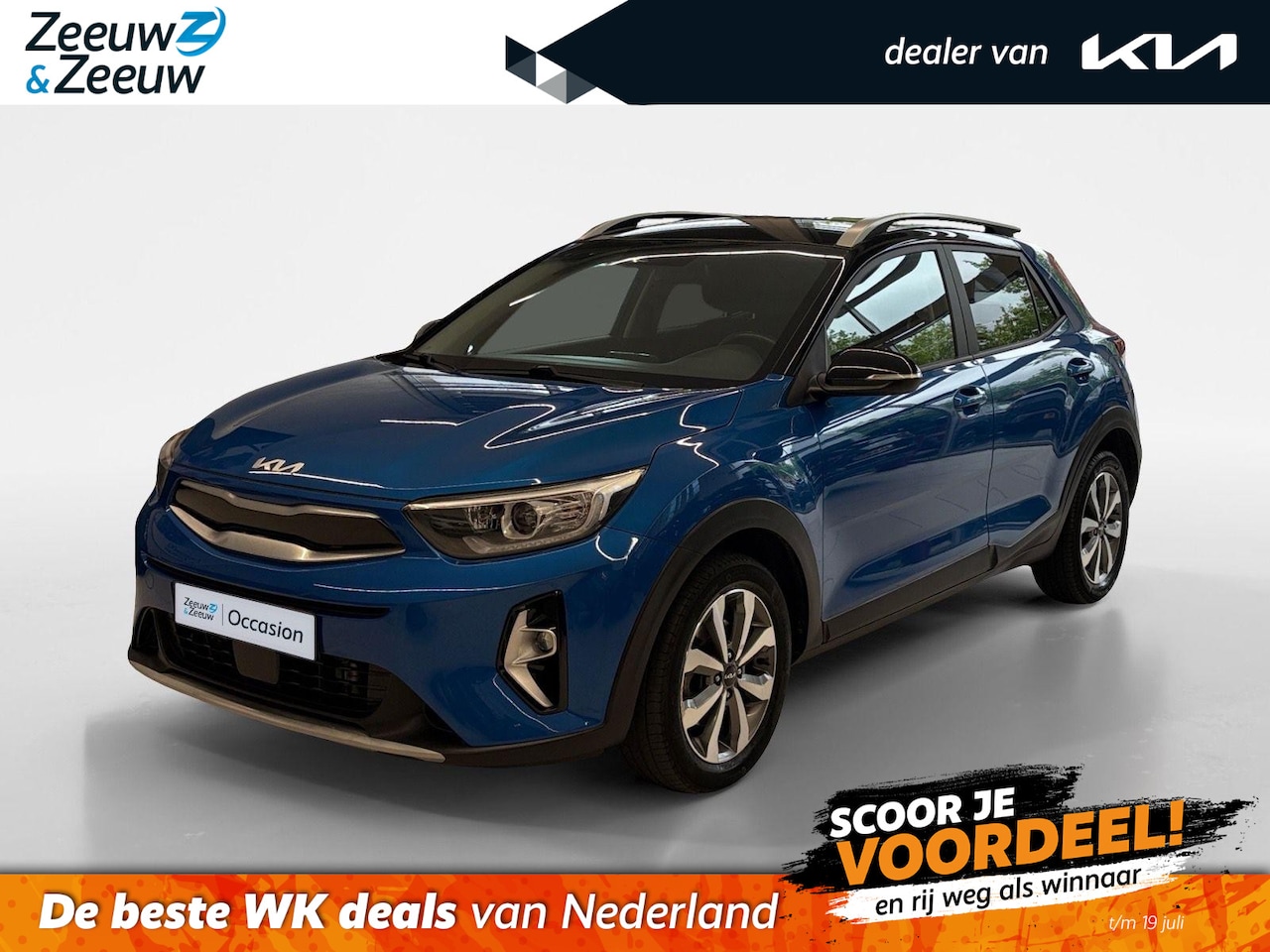 Kia Stonic - 1.0 T-GDi MHEV DynamicPlusLine | Cruise Control | Climate Control | Camera | Navigatie | B - AutoWereld.nl