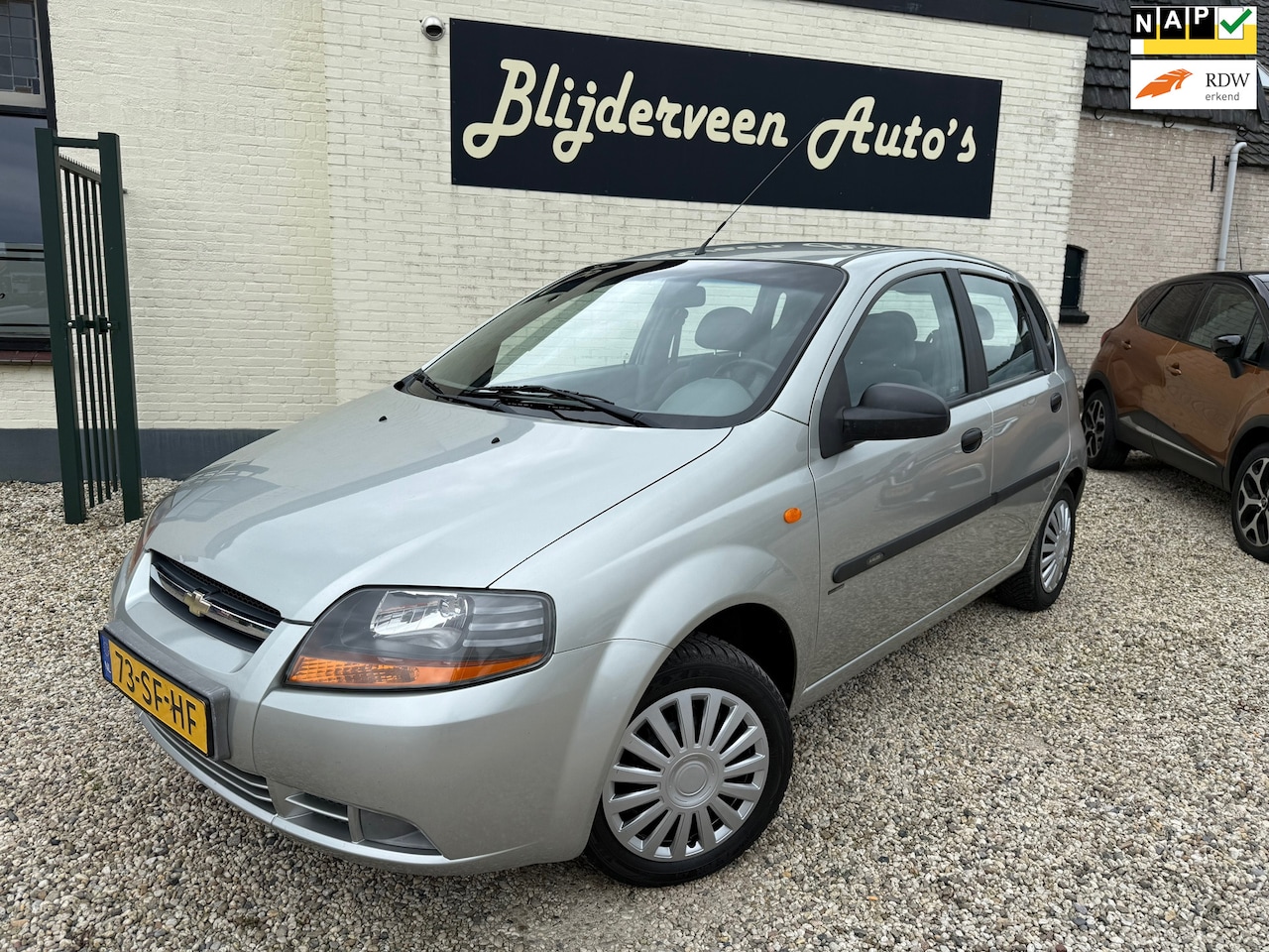 Chevrolet Kalos - 1.2 Spirit 77.000KM | 5Deurs | Trekhaak | Nieuwe APK | All Season Banden - AutoWereld.nl
