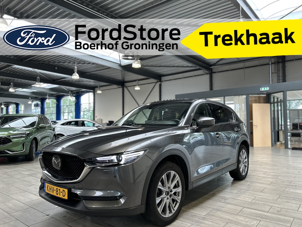 Mazda CX-5 - 2.0 SkyActiv-G 165pk Signature | Trekhaak | Pano | Adapt. Cruise | 360 Camera | Stoelen ve - AutoWereld.nl