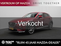 Mazda CX-3 - 2.0 SkyActiv-G Signature automaat met trekhaak, Apple Carplay en all-weather banden : voll