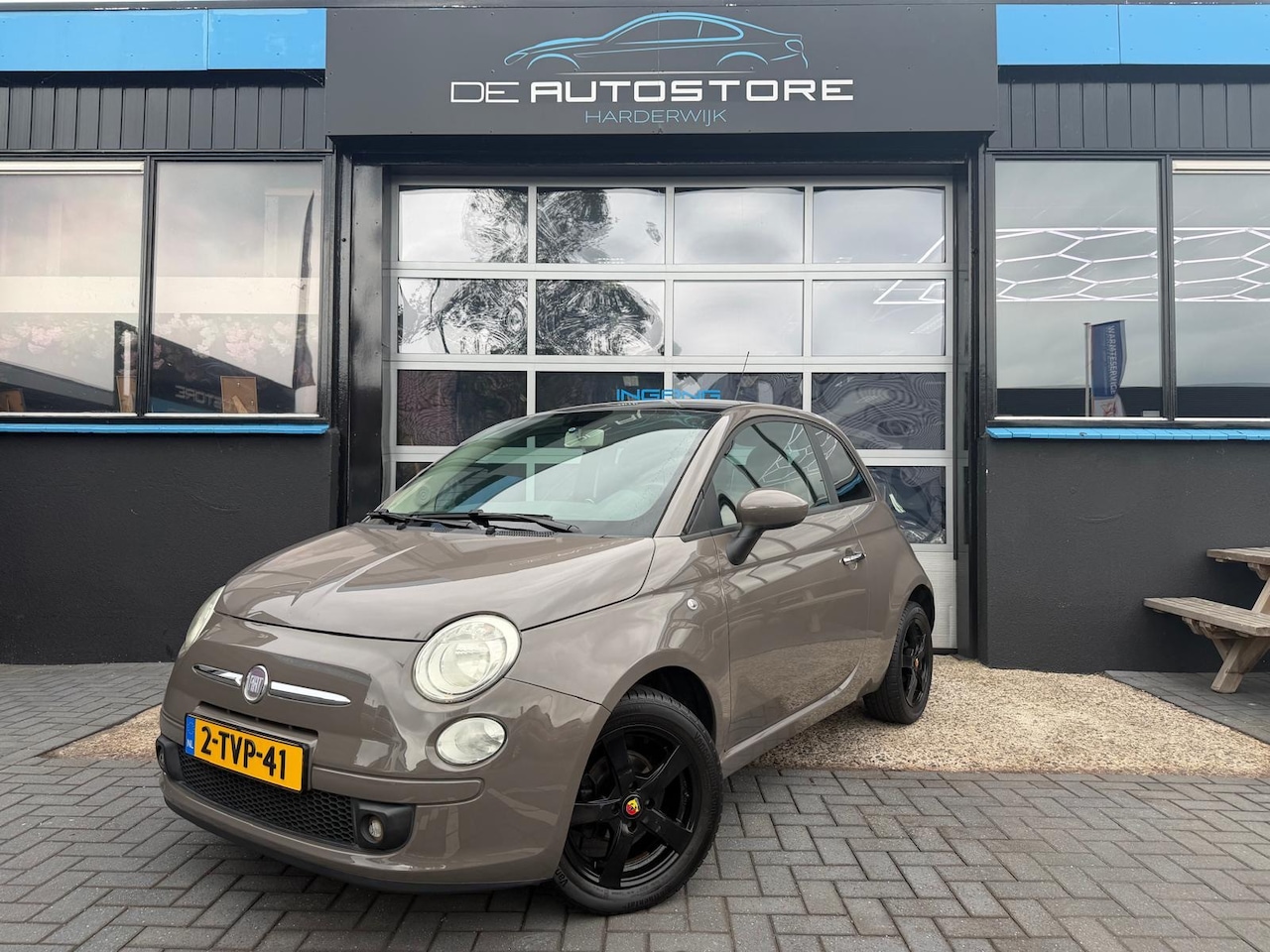 Fiat 500 - 1.2 Pop Airco Elec Ramen leuke auto - AutoWereld.nl