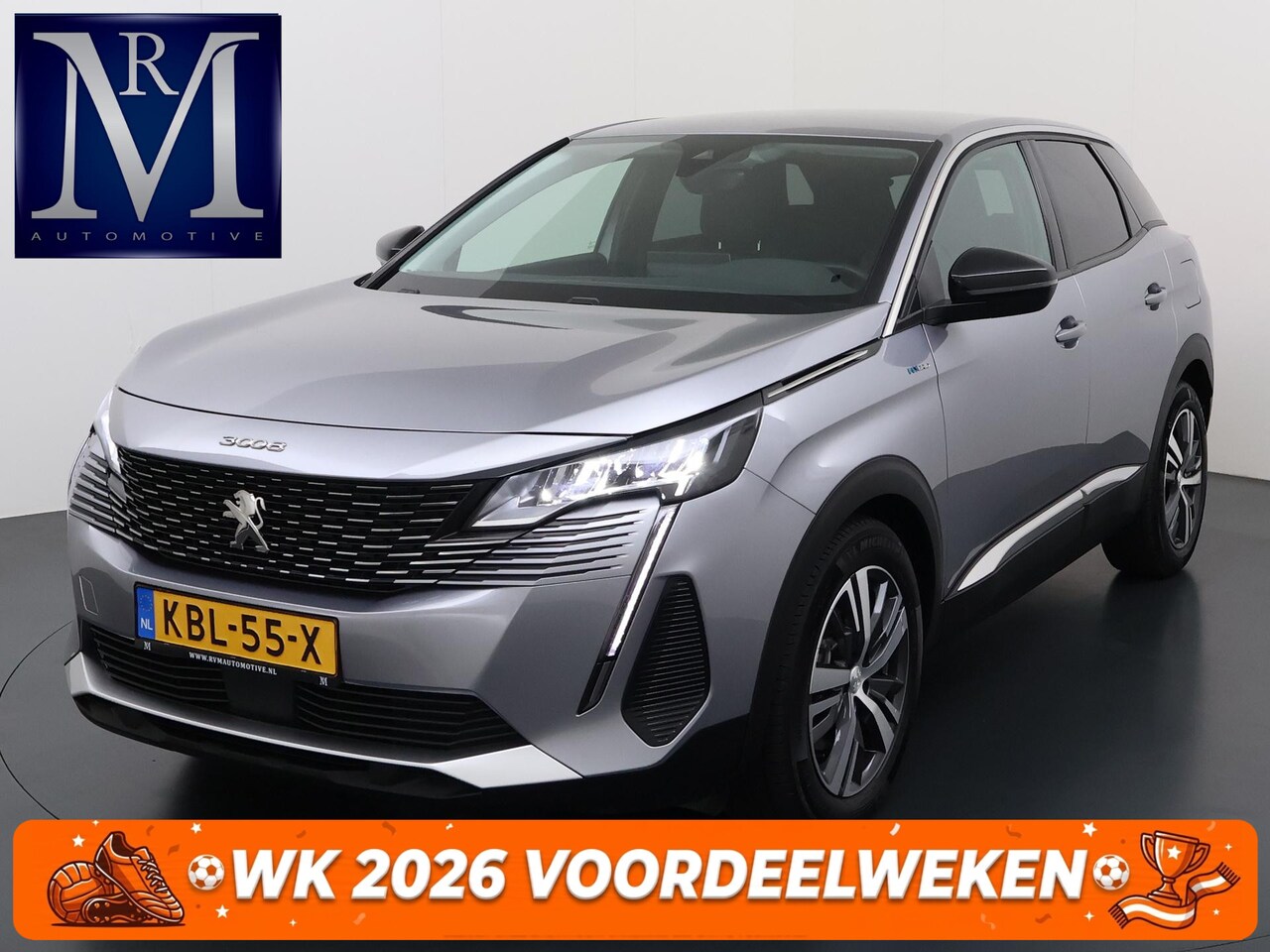 Peugeot 3008 - 1.6 HYbrid 225 Allure Pack Business VAN: 24.900,- VOOR: 21.877,- UW WKVOORDEEL: 3.023,- |P - AutoWereld.nl