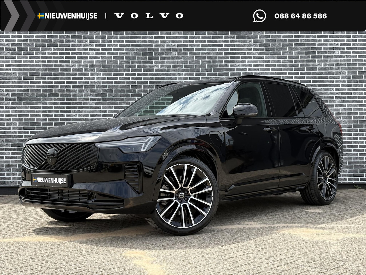 Volvo XC90 - 2.0 T8 Plug-in hybrid AWD Ultra Black Ed. Exec. | Luchtvering | Bowers & Wilkins | 360 cam - AutoWereld.nl