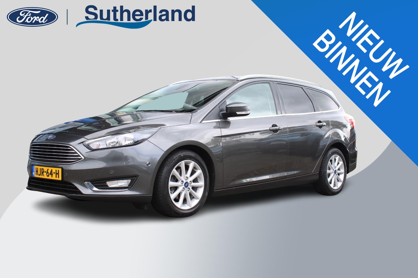 Ford Focus Wagon - 1.0 Titanium | Stoelverwarming | Cruise Control | Navigatie | Parkeersensoren | Lichtmetal - AutoWereld.nl