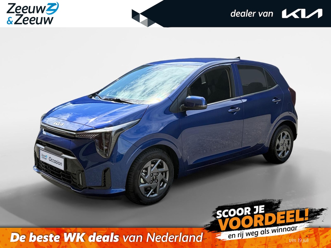 Kia Picanto - 1.0 GDi DynamicPlusLine | Navi | Led verlichting | lichtmetalen velgen | inklapbare spiege - AutoWereld.nl