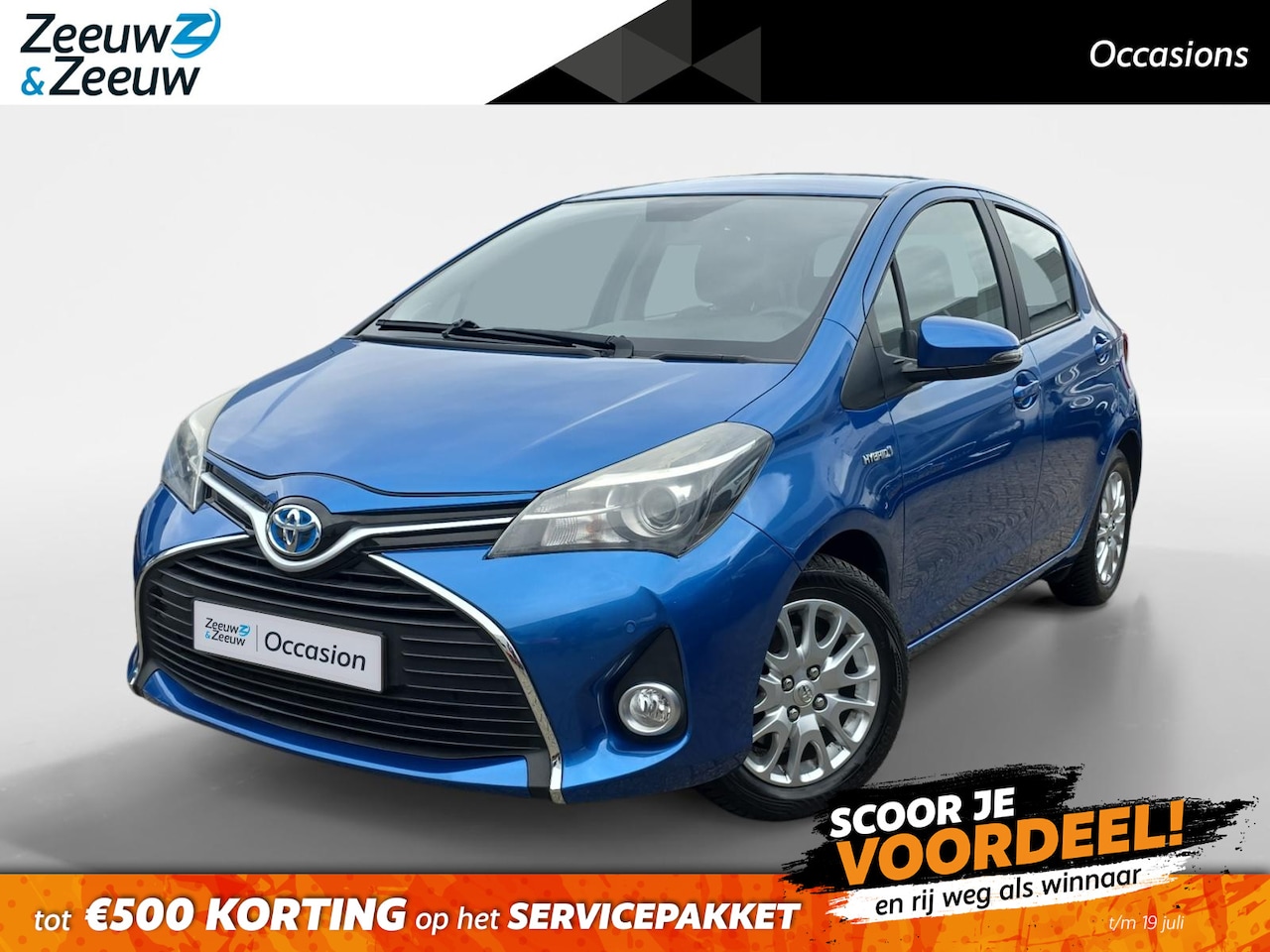 Toyota Yaris - 1.5 Hybrid Lease | Dealer onderhouden | Navigatie | Parkeersensoren | All Season banden | - AutoWereld.nl