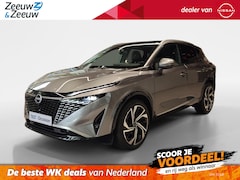 Nissan Qashqai - 1.3 MHEV Xtronic Tekna Plus | FULL OPTION | GARANTIE T/M 2035 | 360 CAMERA
