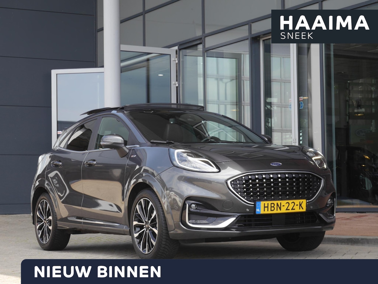 Ford Puma - 1.0 EcoBoost Hybrid ST-Line X | Panorama dak | Lederen bekleding | All Season | Stoel en s - AutoWereld.nl