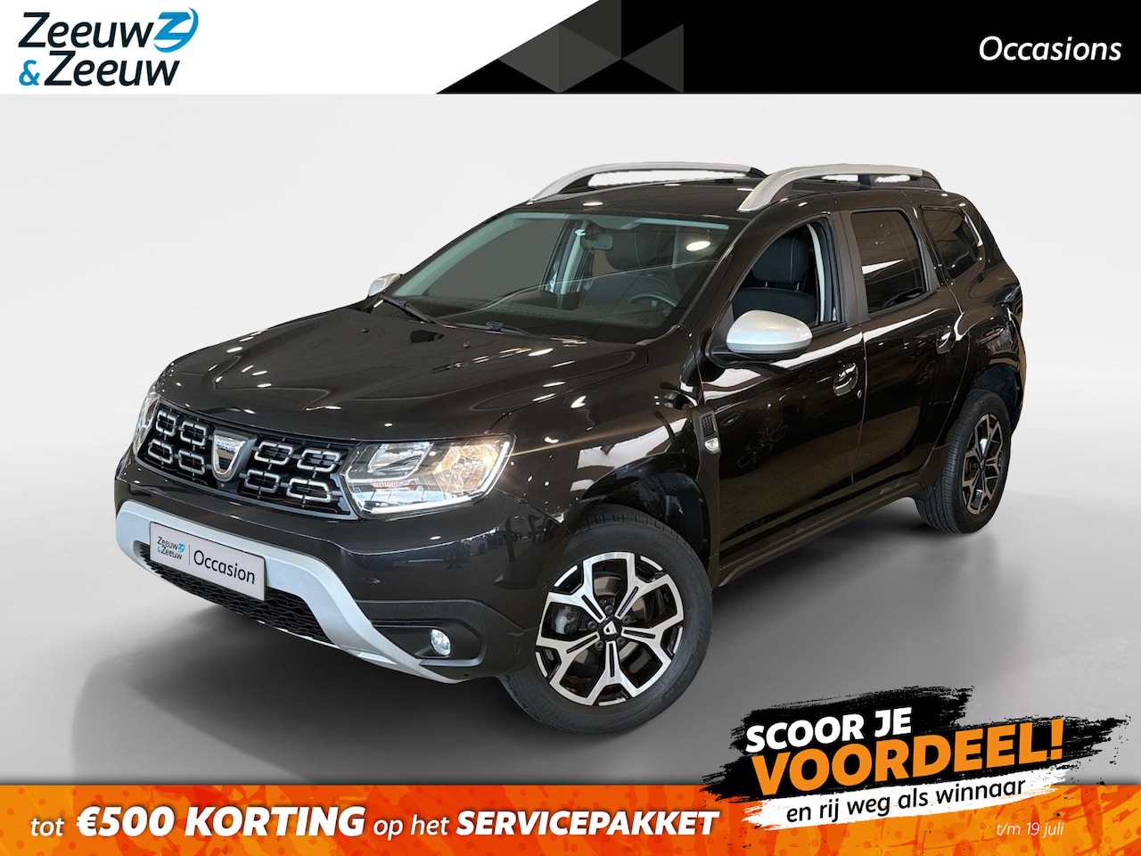 Dacia Duster - 1.3 TCe Prestige *Navi+360Camera*Climate*Cruise*Trekhaak*Mooie Auto! - AutoWereld.nl