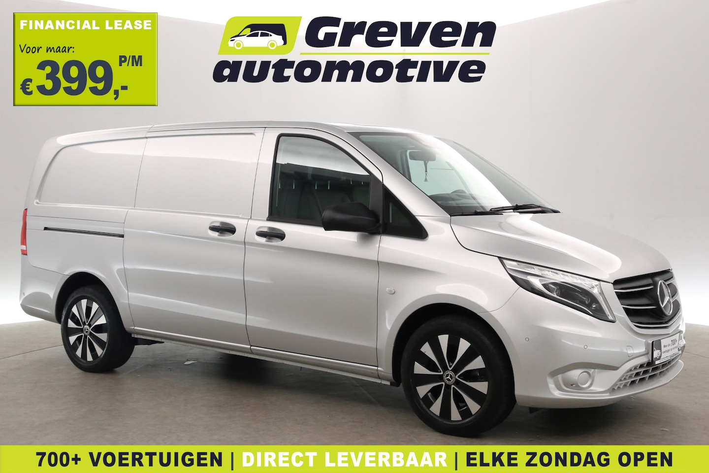 Mercedes-Benz Vito - 116 CDI Lang | Automaat | Airco | Cruise | 3 Zits | Camera | Carplay | Parkeersens. - AutoWereld.nl