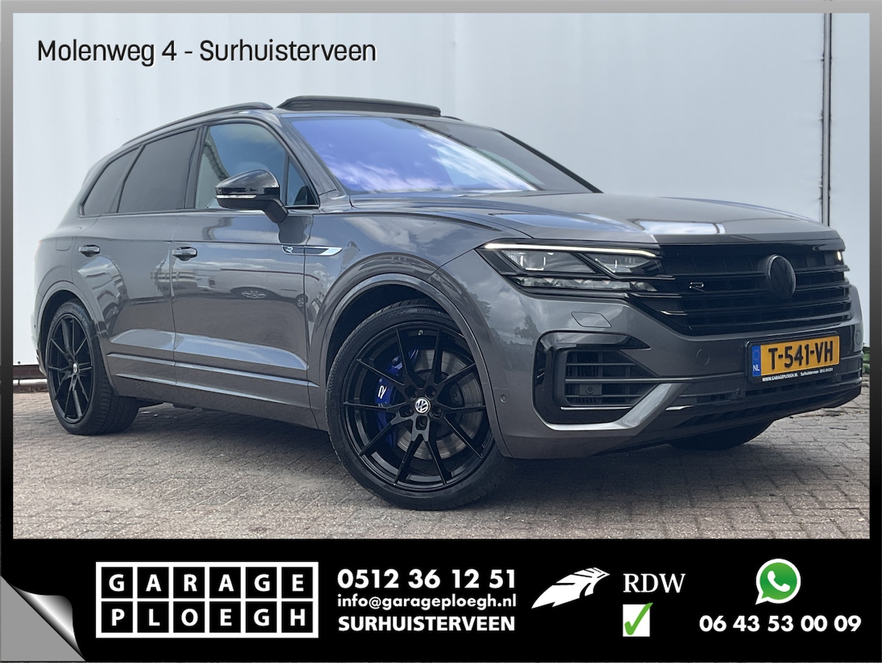 Volkswagen Touareg - 3.0 TSI 4MOTION R 462PK PHEV Pano Elek.Trekhaak [3500KG] Luchtvering Matrix Memory VOL! - AutoWereld.nl