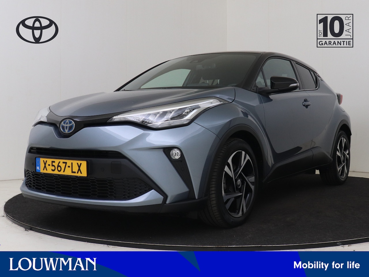 Toyota C-HR - 2.0 Hybrid Style Bi-Tone | BTW voertuig | Dealer onderhouden | NL auto | Dodehoek detectie - AutoWereld.nl