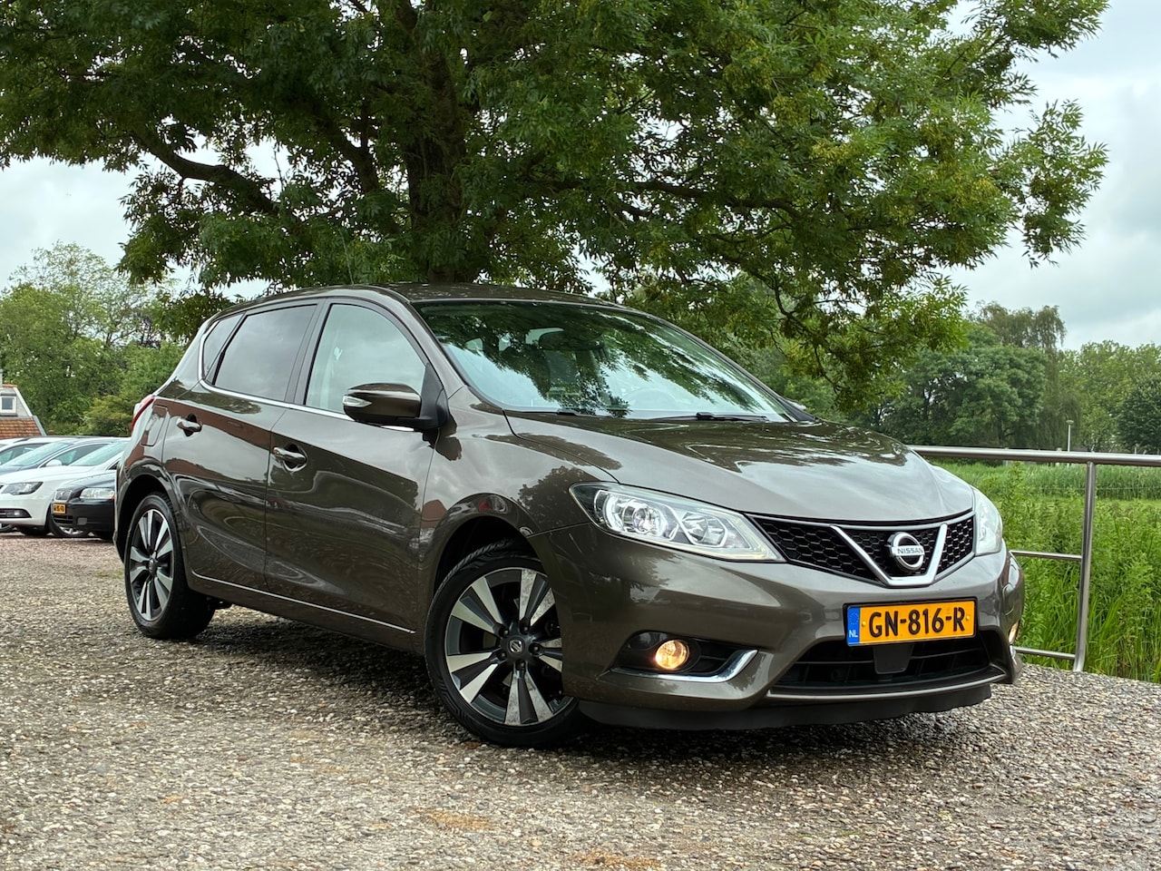 Nissan Pulsar - 1.5 dCi Tekna | Leder + Stoel verw. + Cruise + Clima nu € 3.975,-!!! - AutoWereld.nl