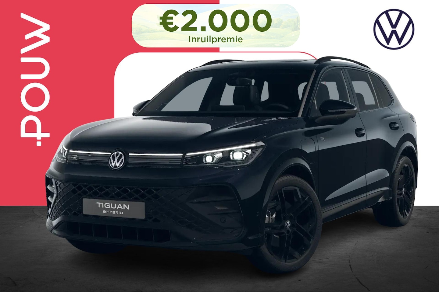 Volkswagen Tiguan - 1.5 eHybrid 272pk R-Line Edition | 20" Velgen | Panoramadak - AutoWereld.nl