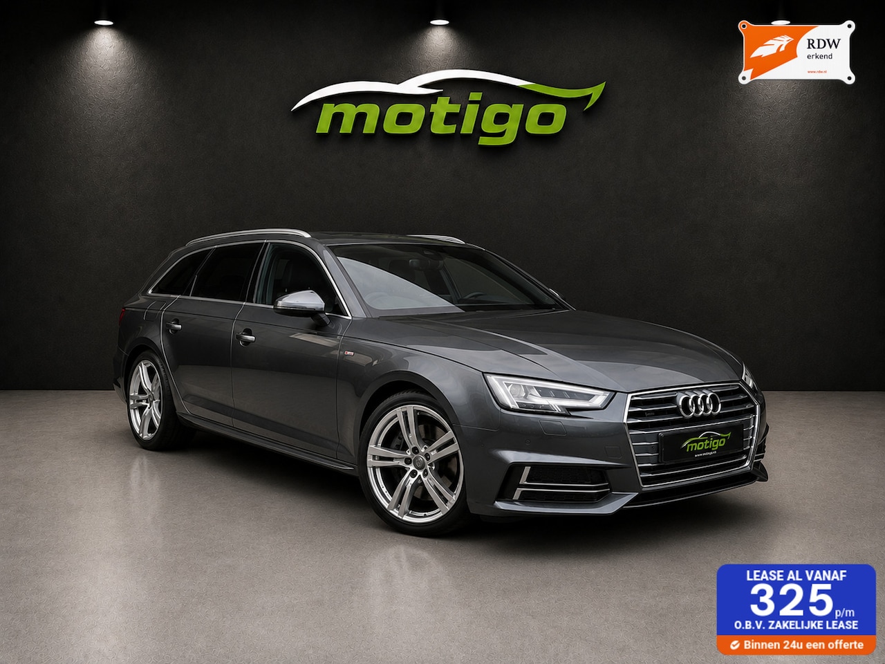 Audi A4 Avant - 1.4 TFSI Sport S line black edition 1.4 TFSI Sport S line black edition - AutoWereld.nl