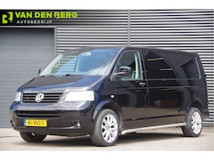 Volkswagen Transporter - 2.5 TDI L2 131PK, AIRCO, TREKHAAK, NAP, LEDER, CRUISE, STOELVERWARMING