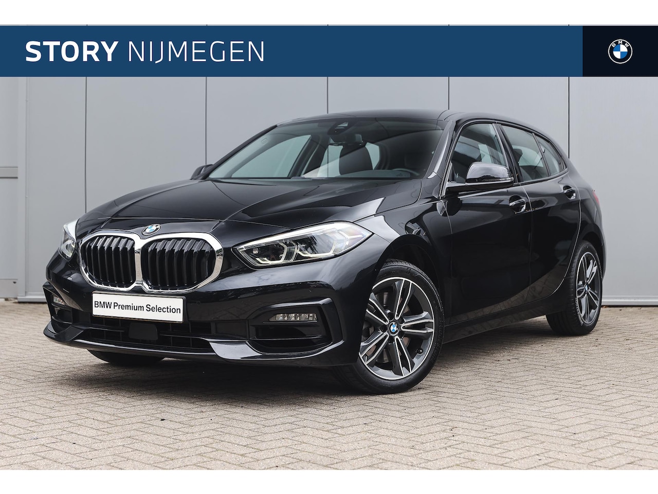 BMW 1-serie - 120i High Executive Sport Line Automaat / Sportstoelen / Laserlicht / Stoelverwarming / Mu - AutoWereld.nl
