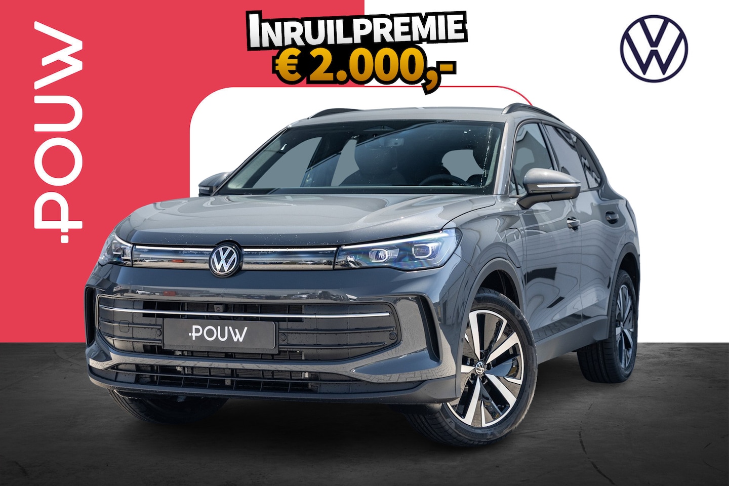 Volkswagen Tiguan - 1.5 eHybrid 204pk DSG Life Edition | Trekhaak | Design Pakket - AutoWereld.nl