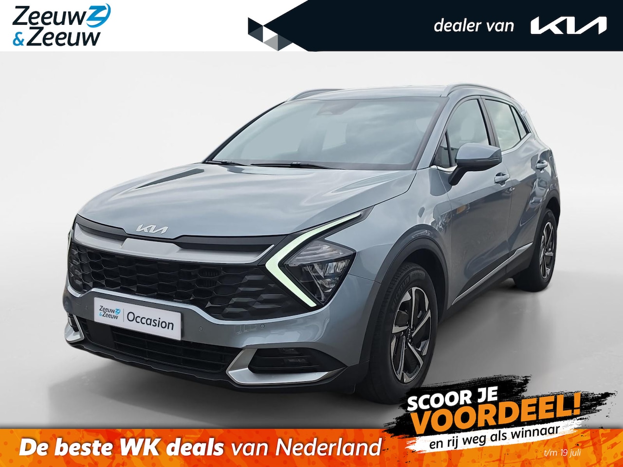 Kia Sportage - 1.6 T-GDi Hybrid DynamicLine | Parkeersensoren v + a | Full map navigatie | Parkeercamera - AutoWereld.nl