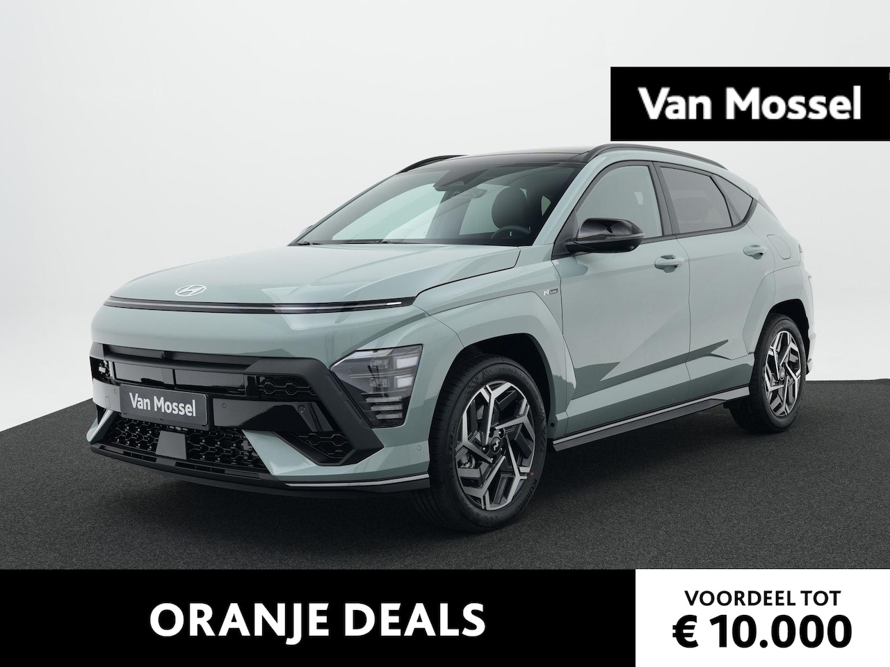 Hyundai Kona - 1.6 GDI HEV N Line Sky | Airco | Cruise Control | Stoelkoeling & Stuurverwarming | N-Line - AutoWereld.nl