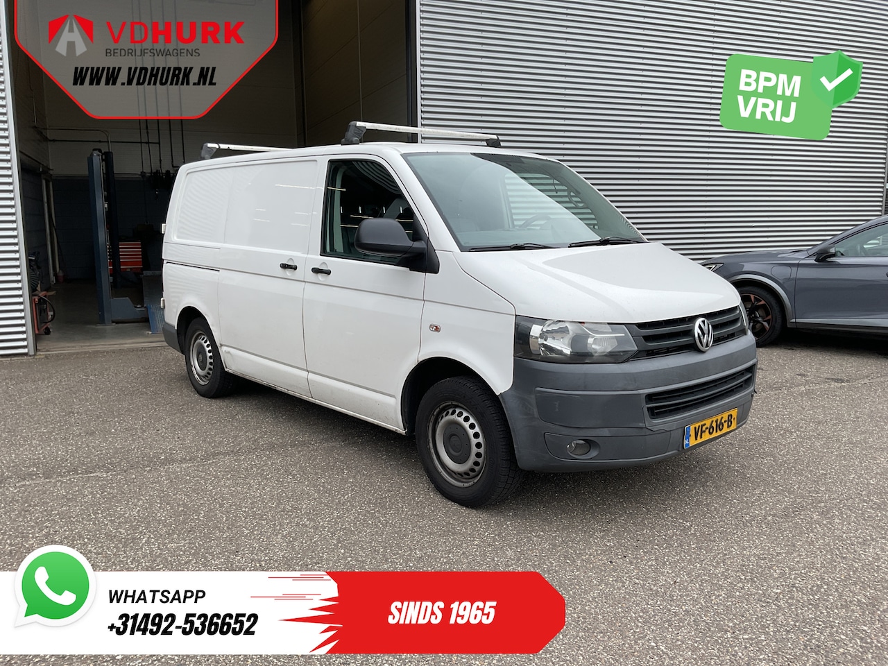 Volkswagen Transporter - 2.0 TDI EXPORT Carplay/ APK 01-'27/ Airco/ Cruise/ Leder/ Dakdragers/ Trekhaak - AutoWereld.nl