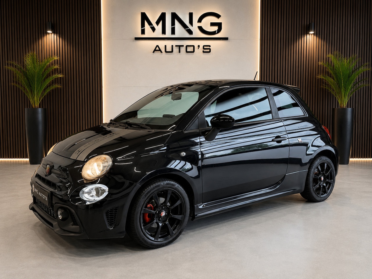 Fiat 500 Abarth - 1.4-16V Abarth|595 Look|Led|Android|TOP STAAT!| - AutoWereld.nl