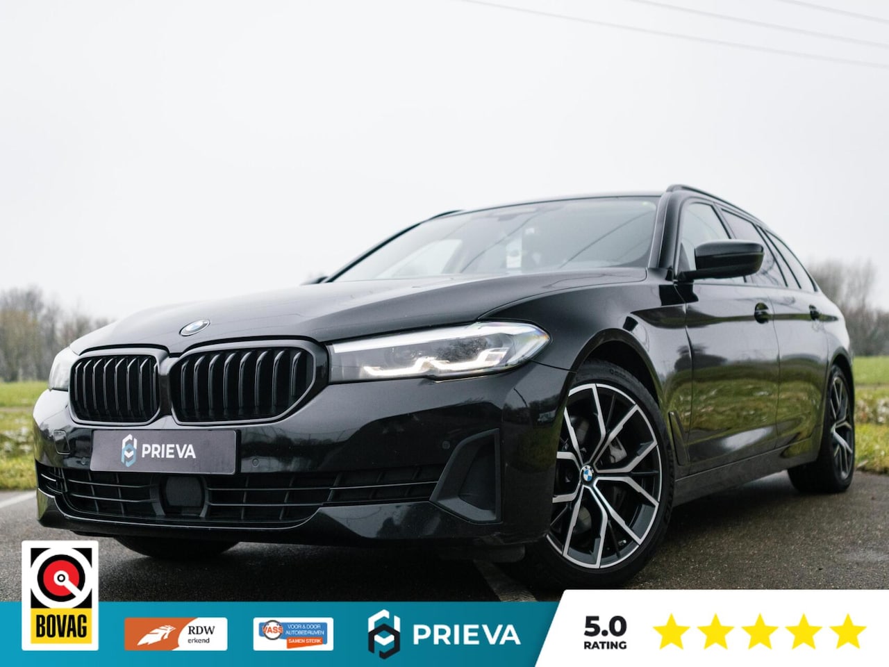 BMW 5-serie Touring - 530d High Executive Dealer Ondh VOL - AutoWereld.nl
