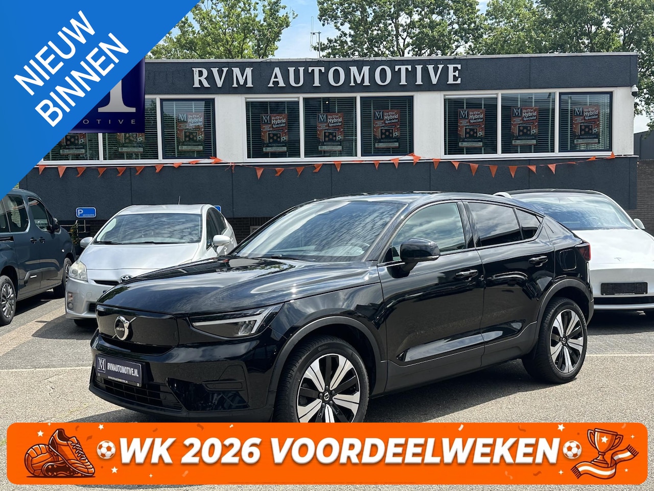 Volvo C40 - Recharge Core 69 kWh SOH 91% | CLIMATE PACK | 3 FASE | ACHTERUIT RIJ CAMERA | ELEK. ACHTER - AutoWereld.nl