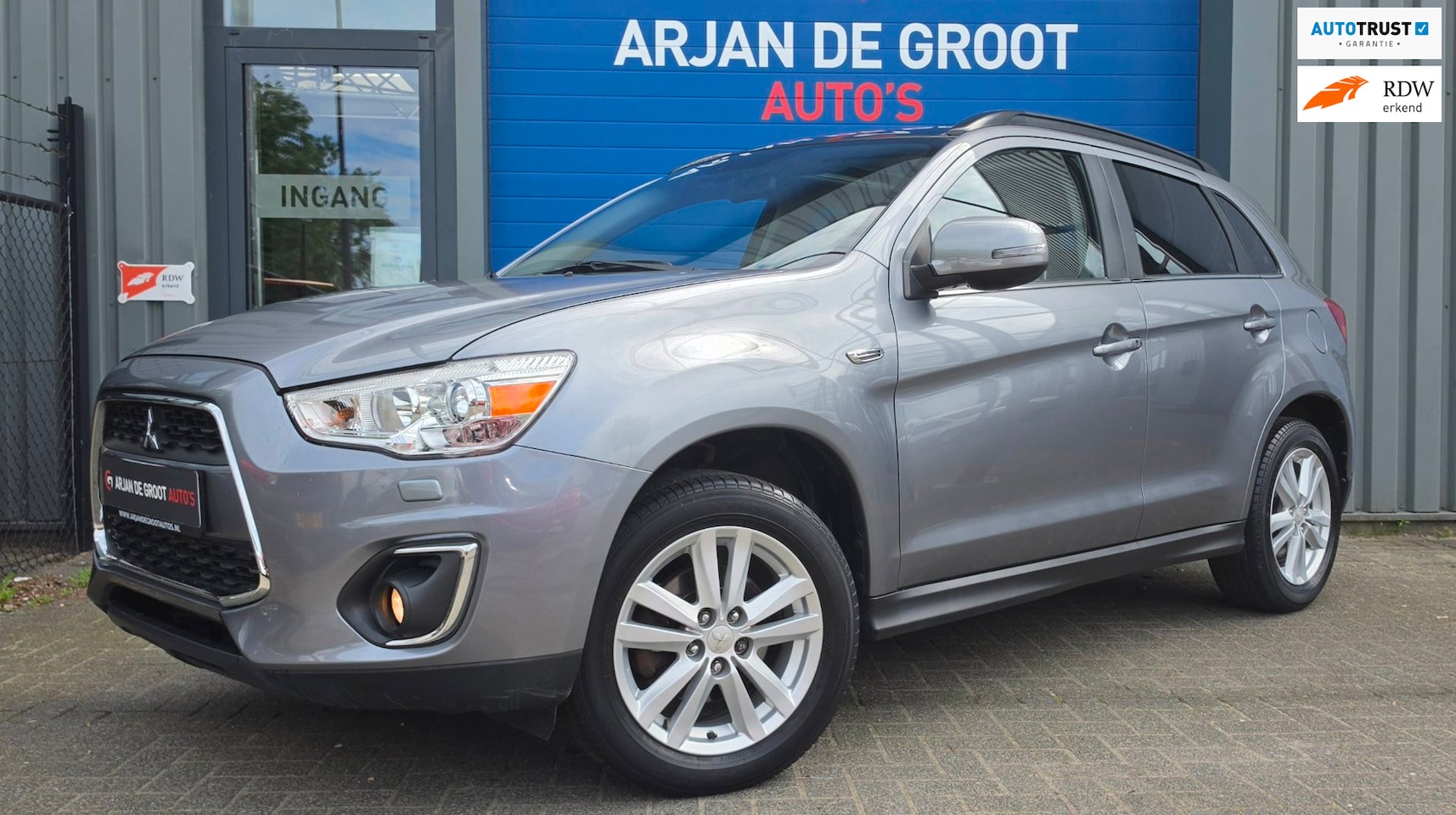 Mitsubishi ASX - 1.6 117PK Navi Panorama Keyless Camera Leder Clima - AutoWereld.nl