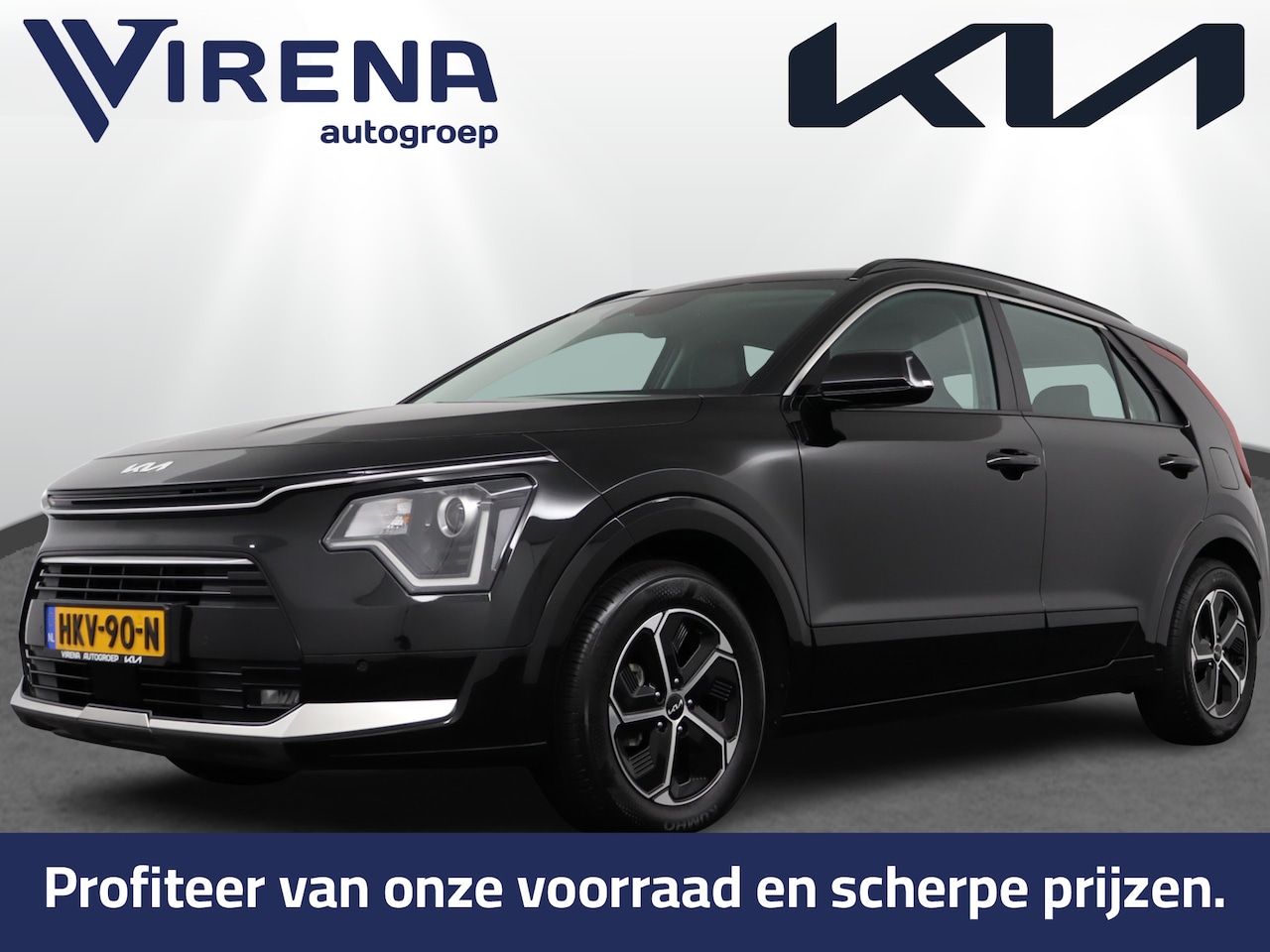 Kia Niro - 1.6 GDi Hybrid DynamicLine - Climate Control - Adaptieve Cruise Control - Lichtmetalen Vel - AutoWereld.nl