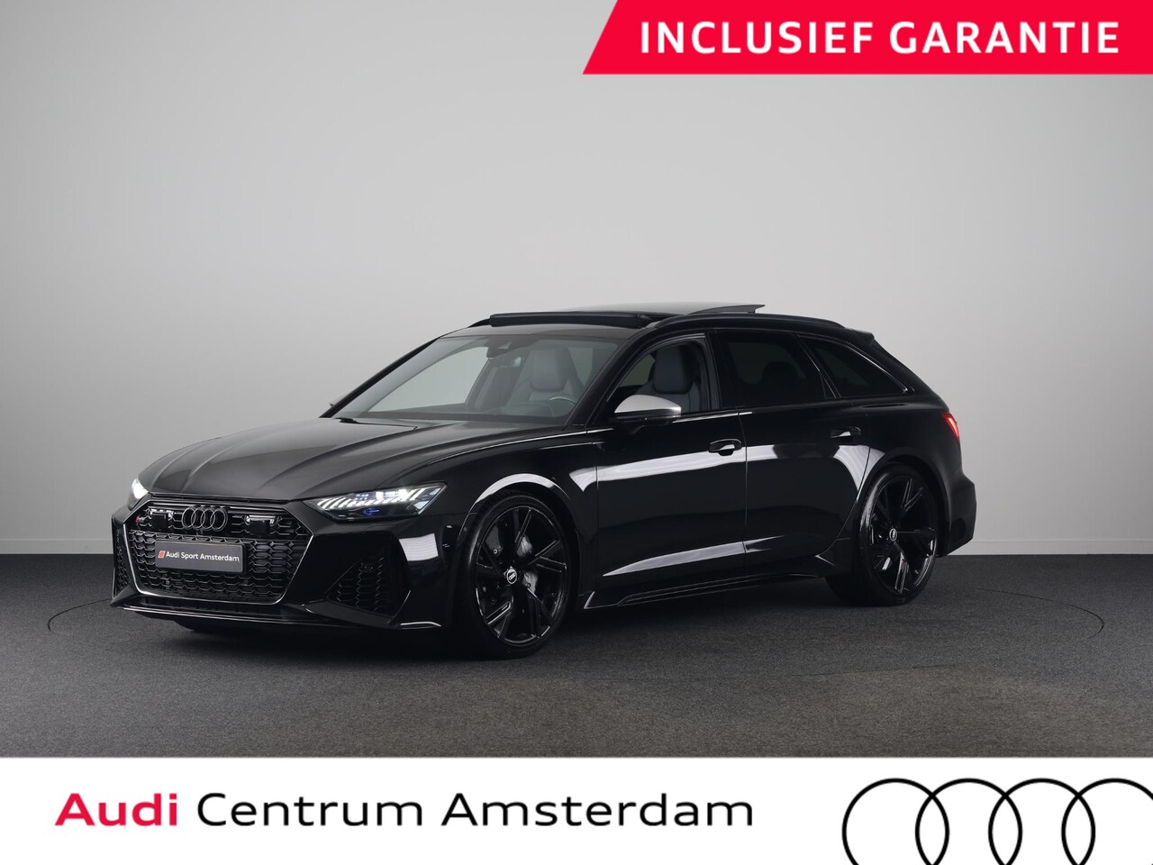 Audi RS6 - Avant 40 TFSI quattro 600pk Panoramadak | Keramische remmen | HUD | Laser Led verlichting - AutoWereld.nl
