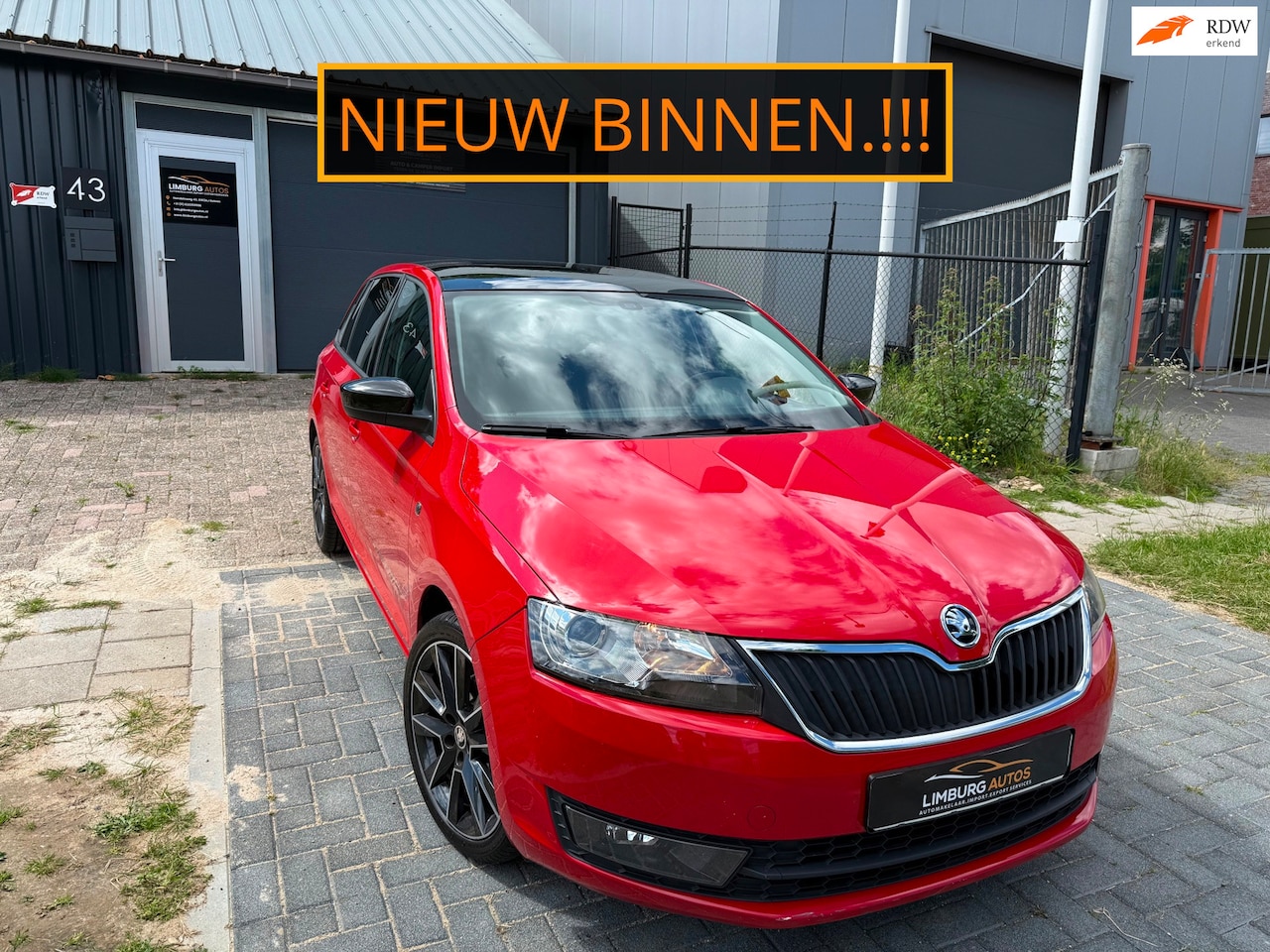 Skoda Rapid Spaceback - 1.2 TSI Sportline Stoelverwarming Clima PDC Pano - AutoWereld.nl