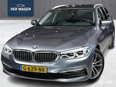BMW 5-serie - 520i HIGH EXECUTIVE / MEMORY / LEDER / HIFI / CARPLAY / 18"
